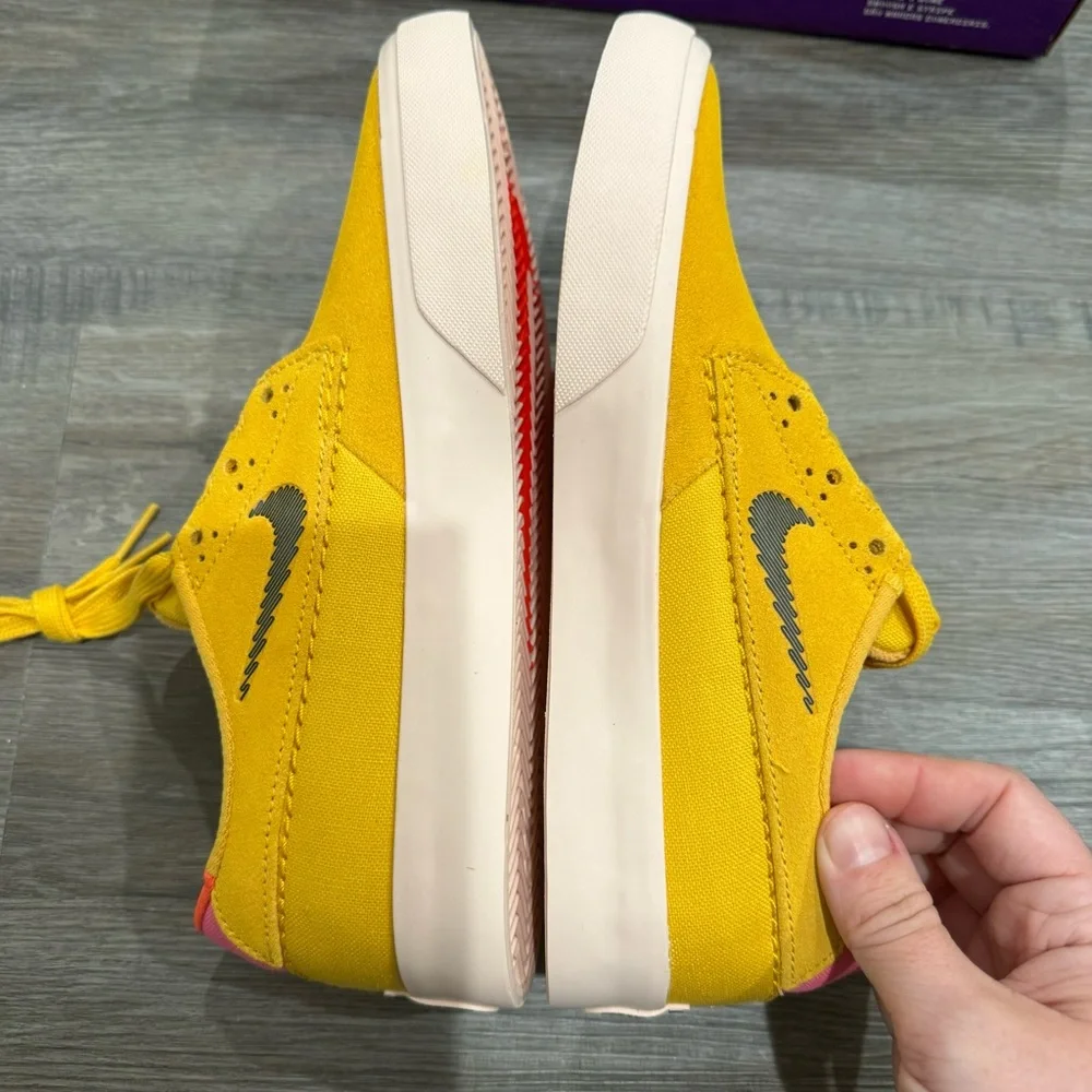 Nike SB Shane T Pollen Yellow Low Top Sneakers